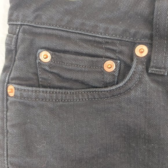 Civilianaire Mid Rise Slim Stretch Black Womens Jean Sz 30 / 10 - Picture 7 of 12